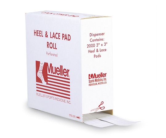 MUELLER ヒール&レースパッド ディスペンサー 1個（2000カット入） 080202 1個（ご注文単位1個）【直送品】