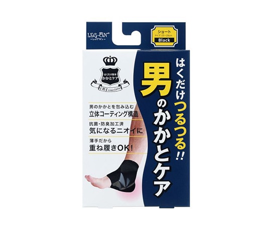 玉川衛材 レッグオン 男のかかとケア  1足（ご注文単位1足）【直送品】