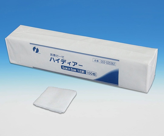 イワツキ ハイディアー 5×5cm 12折 100枚 002-025362 1包(ご注文単位1包)【直送品】