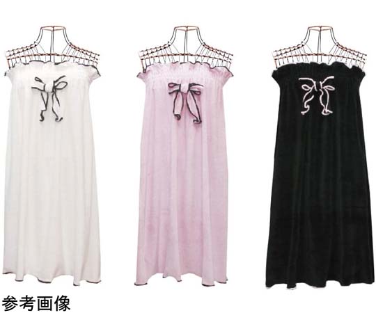 CML CKL ベロア メローガウン(リボン付き) ブラック V010467 1枚(ご注文単位1枚)【直送品】