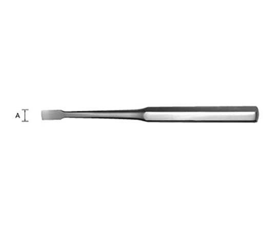 YDM 骨膜用剥離子 キー 9.5mm 84602/IA02C1 1本(ご注文単位1本)【直送品】