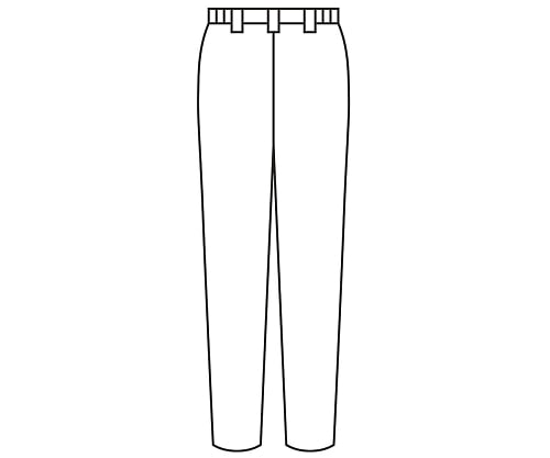 住商モンブラン ナースパンツ 3L 白 73-951 3L 1枚（ご注文単位1枚）【直送品】