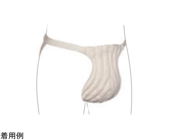 アズワン ジョビパッド 下腹部男性用L JP-PGM4 1枚（ご注文単位1枚）【直送品】