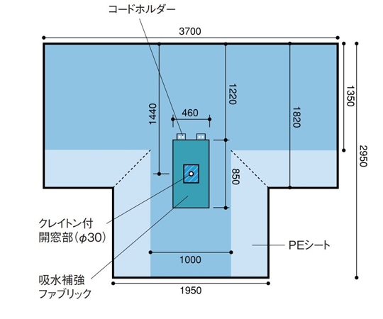日昭産業 上肢用Tシート 1セット(10枚入) 22107 1セット(ご注文単位1セット)【直送品】