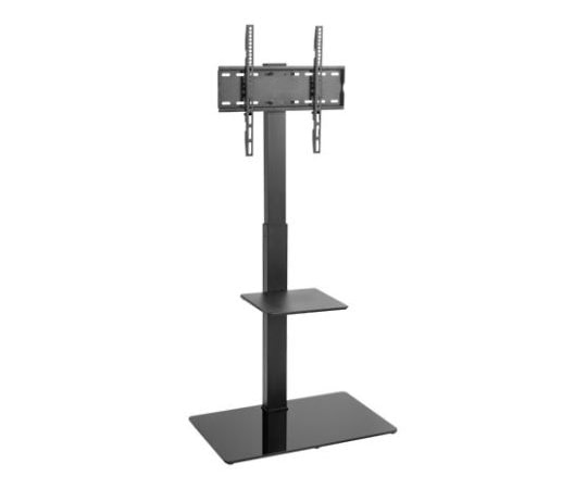 武田コーポレーション 壁寄せTVスタンド N1-KTVL65BK 1個（ご注文単位1個）【直送品】