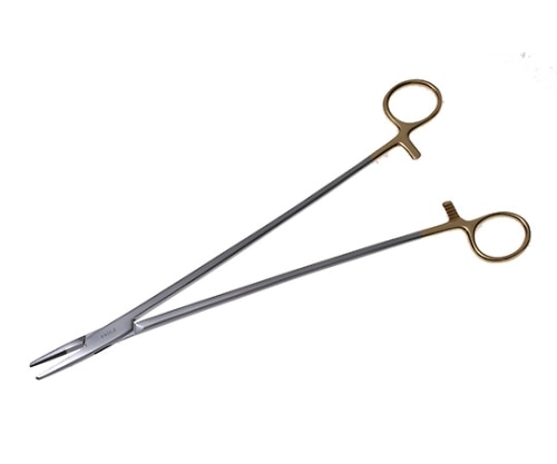 日本フリッツメディコ T/Cワンゲンスチーン持針器 28cm 0.5チップ付 C010-028X 1個（ご注文単位1個）【直送品】