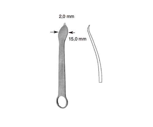 日本フリッツメディコ リトラクター 12.5cm 15.0mm P611-125 1個(ご注文単位1個)【直送品】