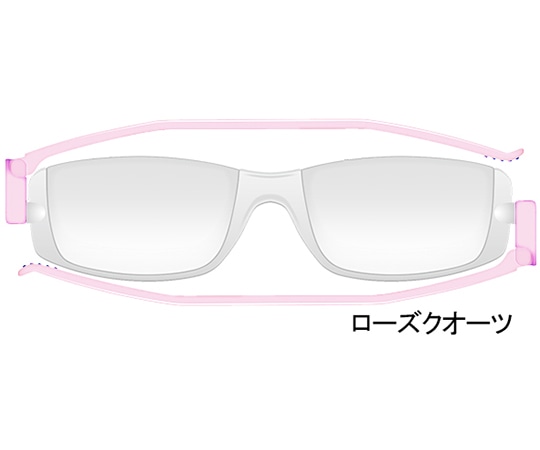 サイモン ナンニーニ 折りたたみ老眼鏡 コンパクトグラス2 2.50 ローズクオーツ NCG2 1個(ご注文単位1個)【直送品】