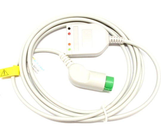 ビットストロング BS ECG中継ケーブル フクダ電子CI-700D-5互換 5線 EJ032-5AI 1個(ご注文単位1個)【直送品】
