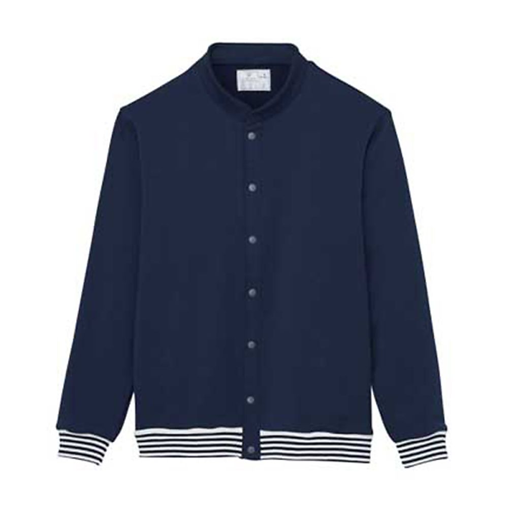 KIRAKU(トンボ) ジャケット ネイビー 4L(身丈75cm) CR206-89 4L 1枚(ご注文単位1枚)【直送品】
