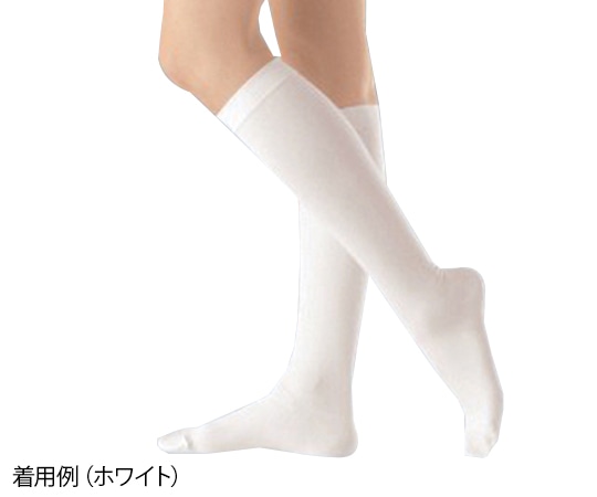 アルケア アンシルクR・ビバナス ハイソックス ホワイト M 18302 1箱(ご注文単位1箱)【直送品】
