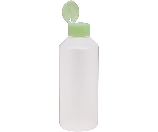金鵄製作所 NK投薬瓶 200mL ワンタッチキャップ（ライトグリーン:竹） 目盛印刷なし 1箱（100本入） B31C0-900TK 1箱（ご注文単位1箱）【直送品】
