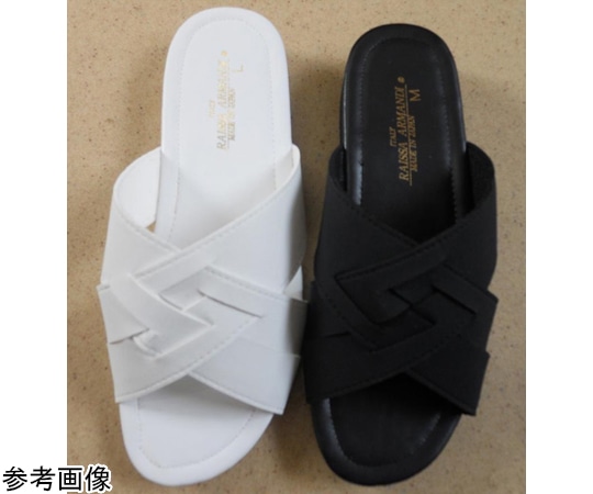 山一 メンズサンダル ホワイト L 63WHL 1足（ご注文単位1足）【直送品】