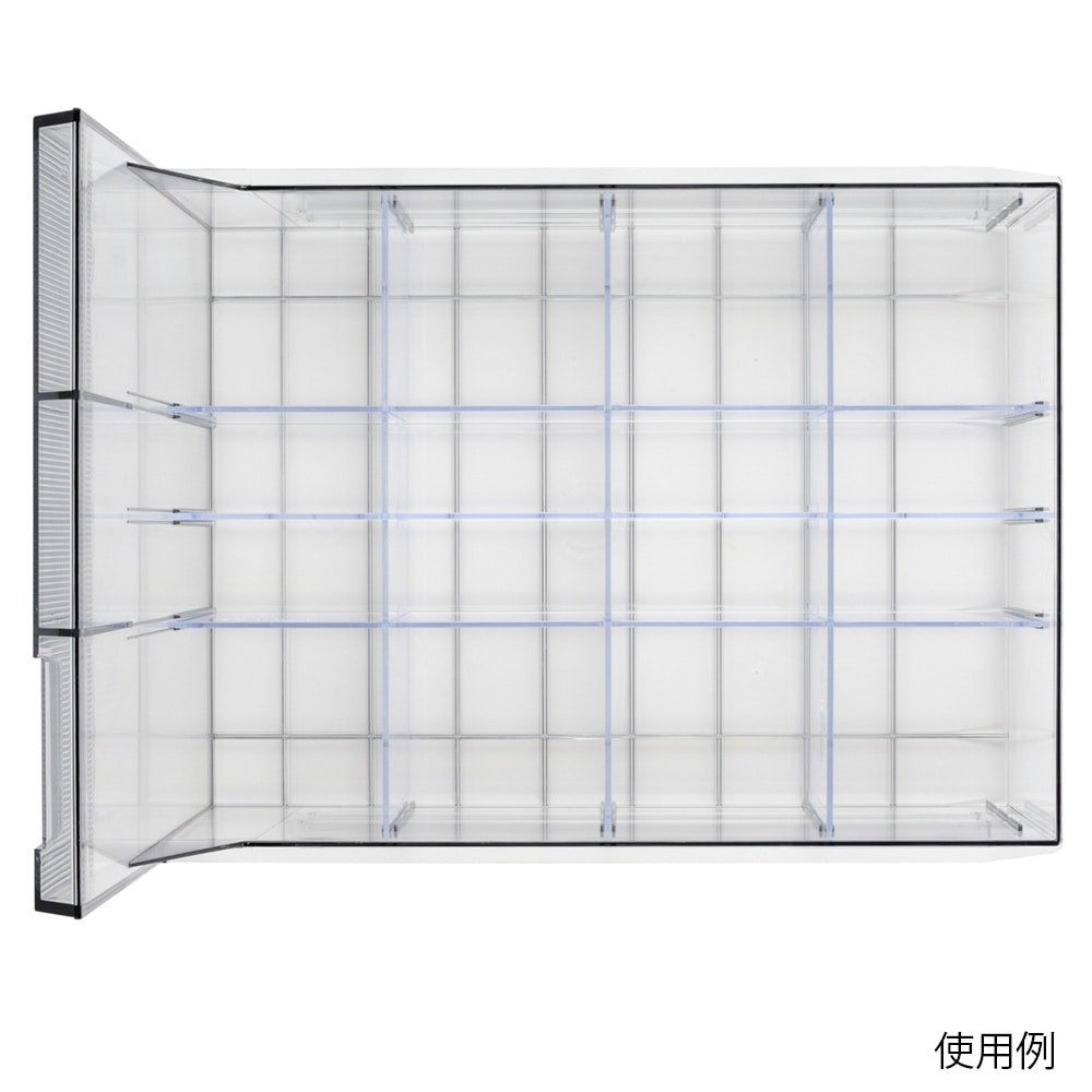 サカセ 仕切板 カセッターA3タイプ用（引出1段用）タテ HA3-001 1枚（ご注文単位1枚）【直送品】