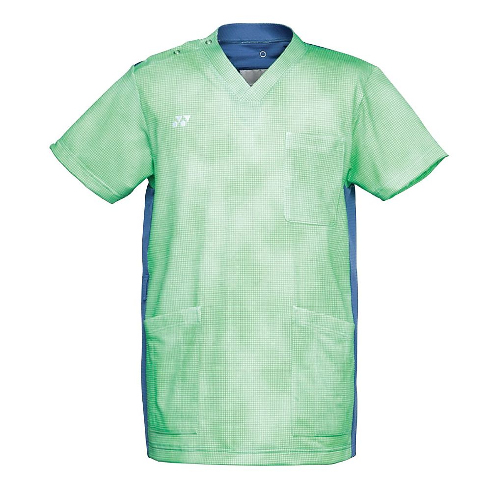 YONEX（トンボ） Mスクラブ アップルグリーン SS（身丈66cm） CY804-40 SS 1枚（ご注文単位1枚）【直送品】