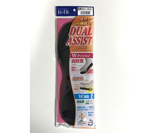 MORITO is-fit デュアルアシスト インソール 女性用 フリー 1足(ご注文単位1足)【直送品】