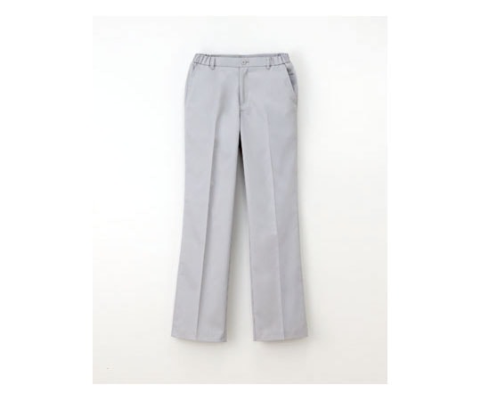 ナガイレーベン 女子パンツ グレー LL YS2978 1枚（ご注文単位1枚）【直送品】