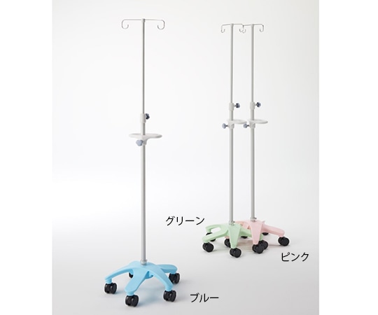 トップ 点滴スタンド ピンク 3個入 14161 1箱（ご注文単位1箱）【直送品】