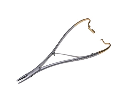 日本フリッツメディコ T/Cマッチュー持針器(イン) 19cm 0.5チップ付 C014-120M 1個(ご注文単位1個)【直送品】