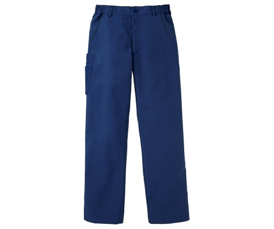 KAZEN 男女兼用パンツ ネイビー L 175-98 L 1枚（ご注文単位1枚）【直送品】