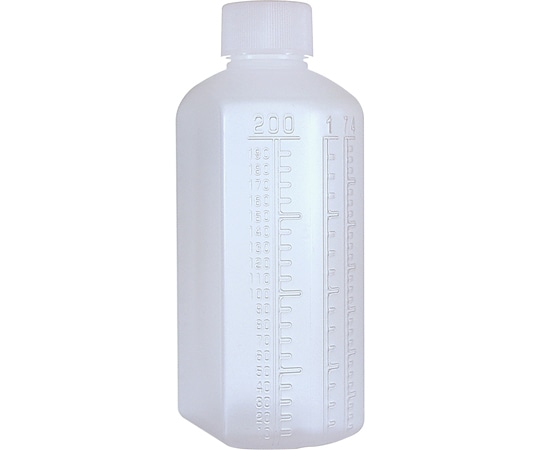 金鵄製作所 マーカー投薬瓶 200mL ノーマルキャップ(ホワイト:白)1箱(60本入) B05C0-00000 1箱(ご注文単位1箱)【直送品】