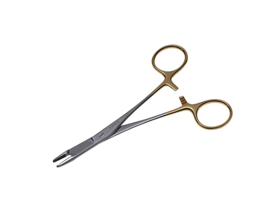 日本フリッツメディコ T/Cオールセン・ヘガール持針器 14cm 0.5チップ付 C013-014X 1個（ご注文単位1個）【直送品】