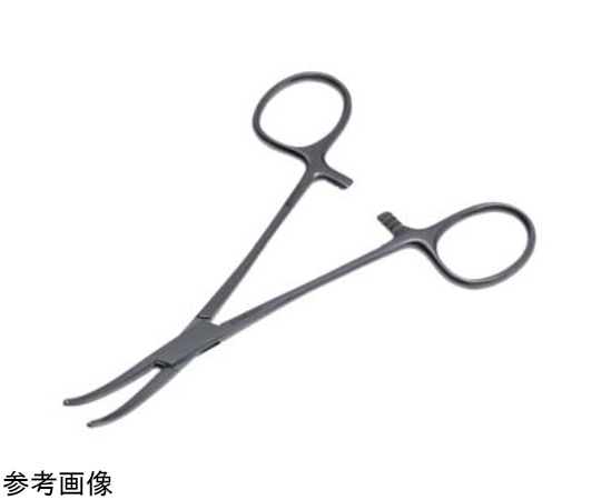 日本フリッツメディコ 止血鉗子 ペアン JP型（無鈎）18cm 曲 F010-6100 1本（ご注文単位1本）【直送品】