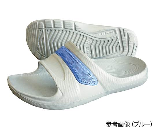 ラッキーベル 楽ぴたサンダル ブルー 5号 22.5~23.0cm LS-3 1足（ご注文単位1足）【直送品】
