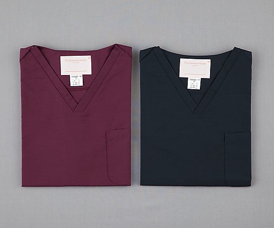 PANTONE（フォーク） スクラブ （男女兼用/右肩ホック式） ダークネイビー/3L 7000SC 3L 1枚（ご注文単位1枚）【直送品】