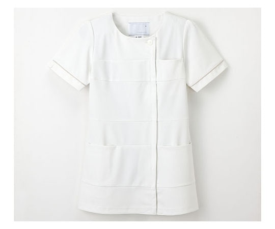 Beads Berry（ナガイレーベン） 女子上衣 オフホワイト L LH6202 1枚（ご注文単位1枚）【直送品】
