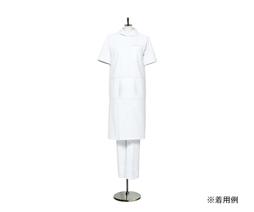 住商モンブラン 予防衣 ノースリーブ 白 74-531 M 1枚（ご注文単位1枚）【直送品】