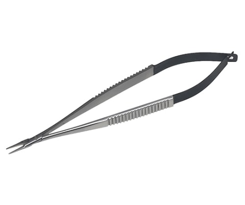 日本フリッツメディコ DDJ カストロヴィエホ ライダー持針器 14cm 曲 DDJ1025-14 1個（ご注文単位1個）【直送品】