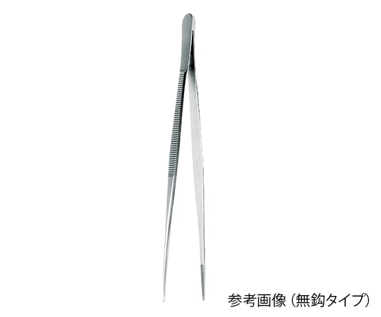 TAIYU（大祐医科工業） ピンセット 有鈎 （180mm） TY-W002B 1本（ご注文単位1本）【直送品】