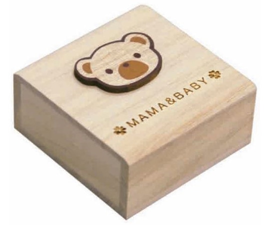 オオサキメディカル 臍帯箱 くま 140個入 1ケース(ご注文単位1ケース)【直送品】
