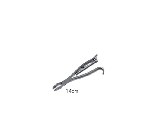 日本フリッツメディコ 骨鉗子 ケルン 14cm P216-2600S 1個（ご注文単位1個）【直送品】