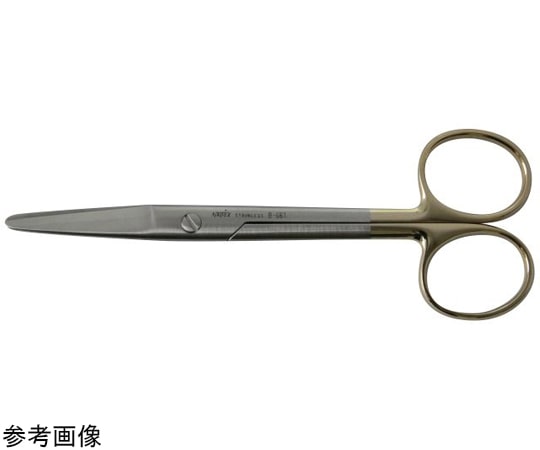 NAPOX 超硬チップ付 メイヨー直剪刀 170mm B-66-T-170 1個（ご注文単位1個）【直送品】