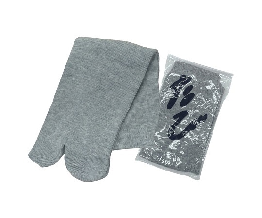 三和 タビックス グレー 踵付き（OP袋入） 1箱（600足入） SU-12-VN 1箱（ご注文単位1箱）【直送品】