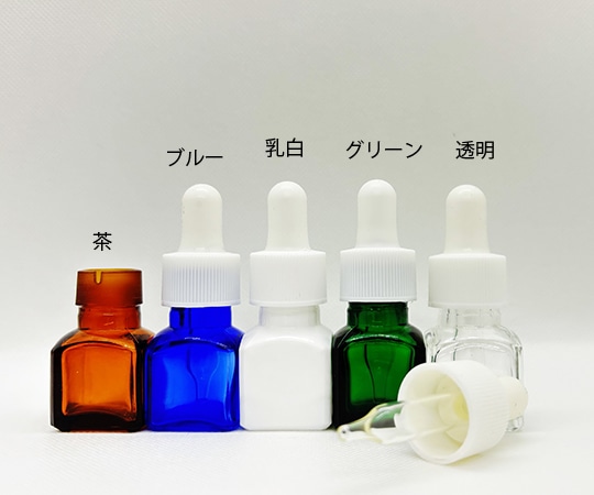 堀内製作所 スポイト薬瓶 9mL グリーン G-03 1個（ご注文単位1個）【直送品】