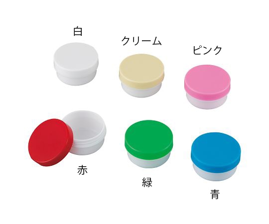 馬野化学容器 UG軟膏壺（滅菌） 24mL 緑 100個入 3-53 1ケース（ご注文単位1ケース）【直送品】