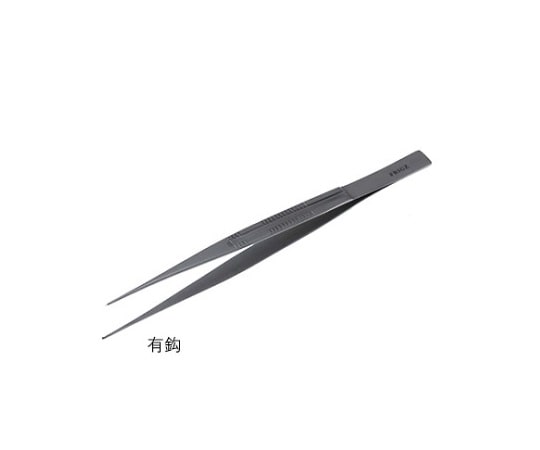 日本フリッツメディコ 先端極細ピンセット 15cm 有鈎 1.0mm幅 A044-0684 1本(ご注文単位1本)【直送品】