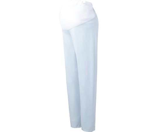 KAZEN マタニティパンツ サックス L 178-21 L 1枚（ご注文単位1枚）【直送品】