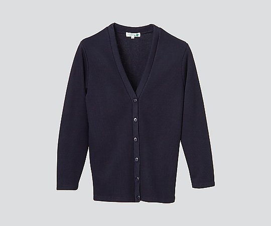 ディーフェイズ ロングカーディガン （Vネック） ネイビー/M C-10 1枚（ご注文単位1枚）【直送品】