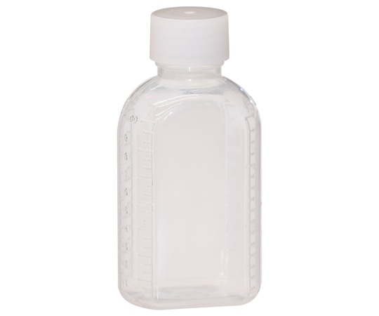 金鵄製作所 小判型投薬瓶 100mL ノーマルキャップ(ホワイト:白) 200本入 20020-001 1箱(ご注文単位1箱)【直送品】