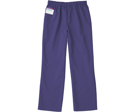 KAZEN 手術スラックス（男女兼用）ダークパープル LL 155-67L 1枚（ご注文単位1枚）【直送品】