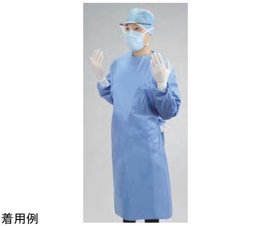 オオサキメディカル 滅菌サージカルガウン L 1枚入  1枚（ご注文単位1枚）【直送品】