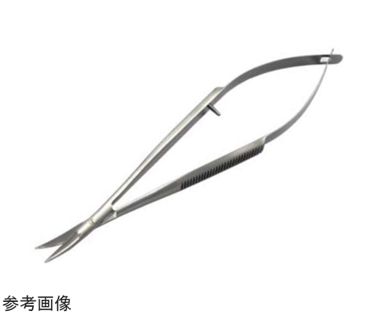 日本フリッツメディコ マイクロ剪刀 15.5cm 曲 B036-0111 1本(ご注文単位1本)【直送品】