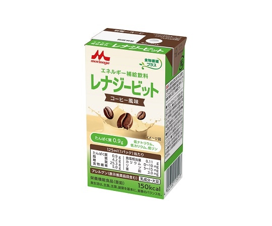 森永乳業クリニコ エネルギー補給飲料 レナジーbit（コーヒー風味）1箱（24パック入） 650036 1箱※軽 (ご注文単位1箱）【直送品】
