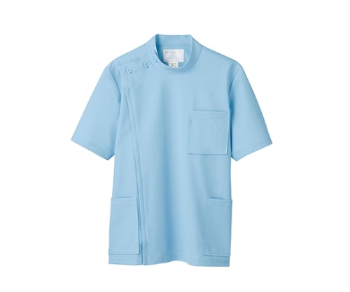 住商モンブラン ケーシー メンズ 半袖 サックス 72-704 LL 1枚（ご注文単位1枚）【直送品】