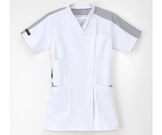 ナガイレーベン 女子スクラブ Tシルバーグレー EL LX-4077 1枚（ご注文単位1枚）【直送品】