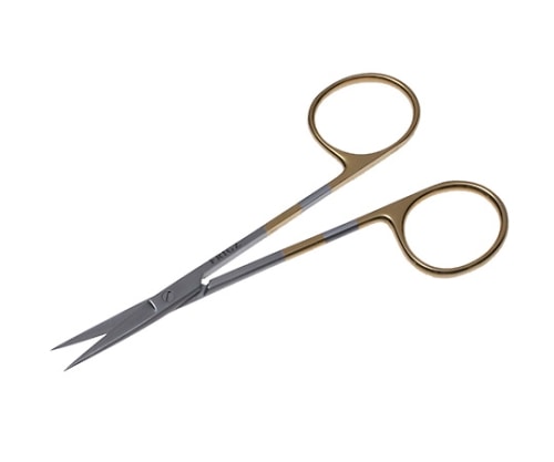日本フリッツメディコ T/Cエクセル・アイリス剪刀 11.5cm 直 B250-11XE 1個(ご注文単位1個)【直送品】